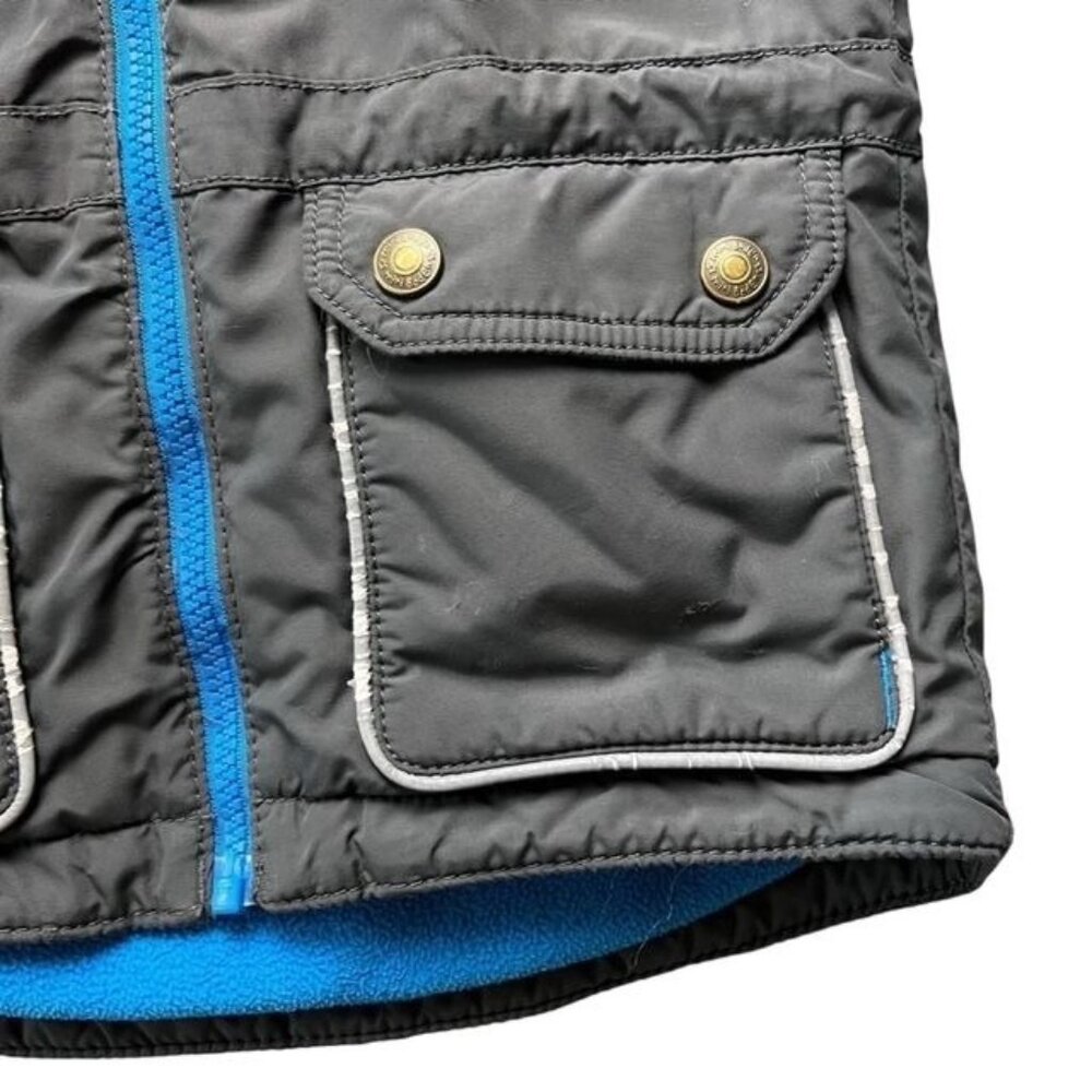 Mini Boden Toddler Boys Gray Star Coat Size 2-3 Years - Picture 2 of 7